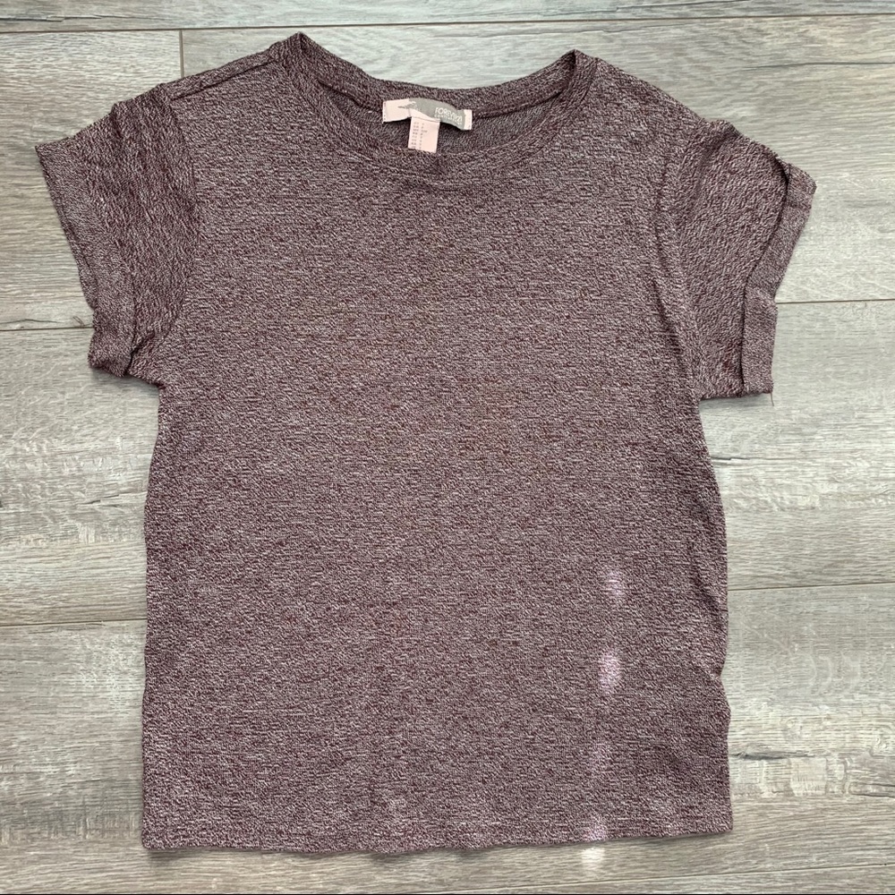 Forever 21 Contemporary Knit Shirt (Heather)